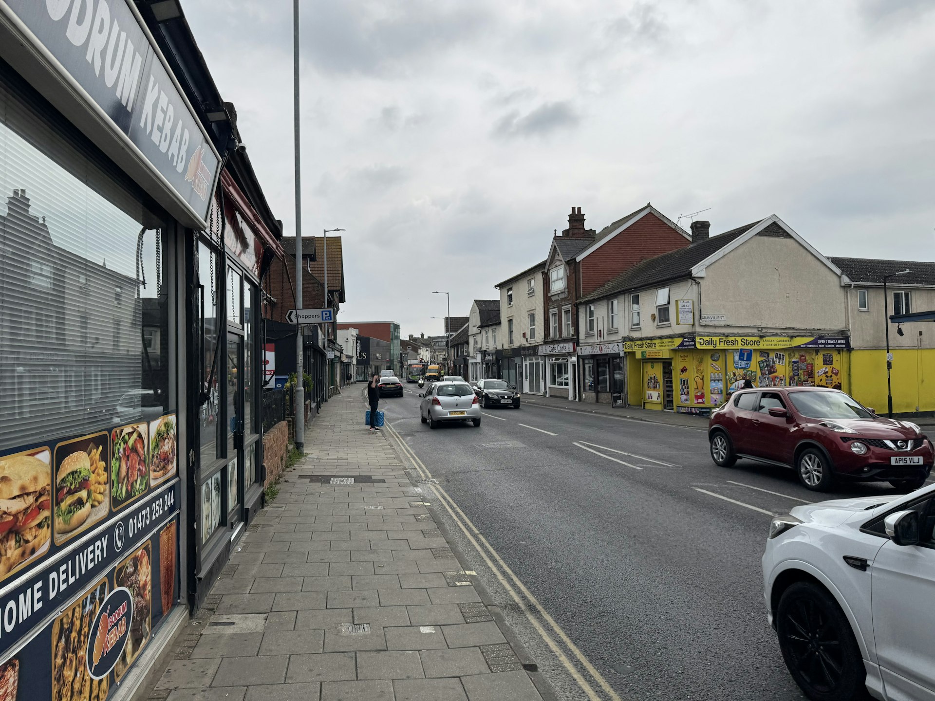 Norwich Road in Ipswich